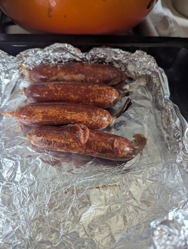 Sausages V3.5 - oven cooking