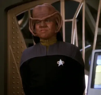 A picture of Lieutenant Junior Grade Nog.