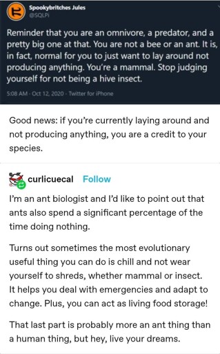 lay around a while and listen