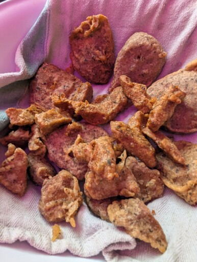Can we prefry seitan burgers for cooking in the oven? V1